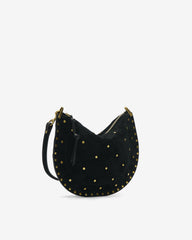OSKAN SOFT ZIPPED BAG WITH STUDS