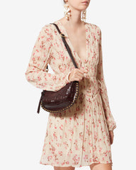 OSKAN MOON LEATHER CROCO BAG