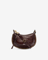 OSKAN MOON LEATHER CROCO BAG