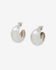 SHINY CRESCENT EARRINGS