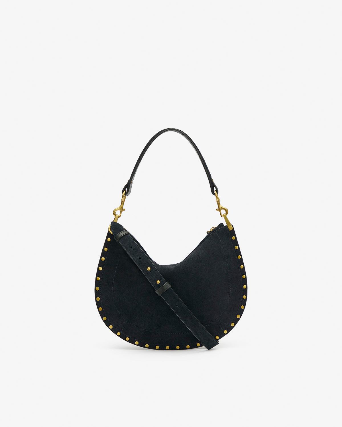 OSKAN SOFT ZIPPED SHOULDER BAG