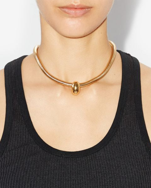 Shiny Crescent Choker