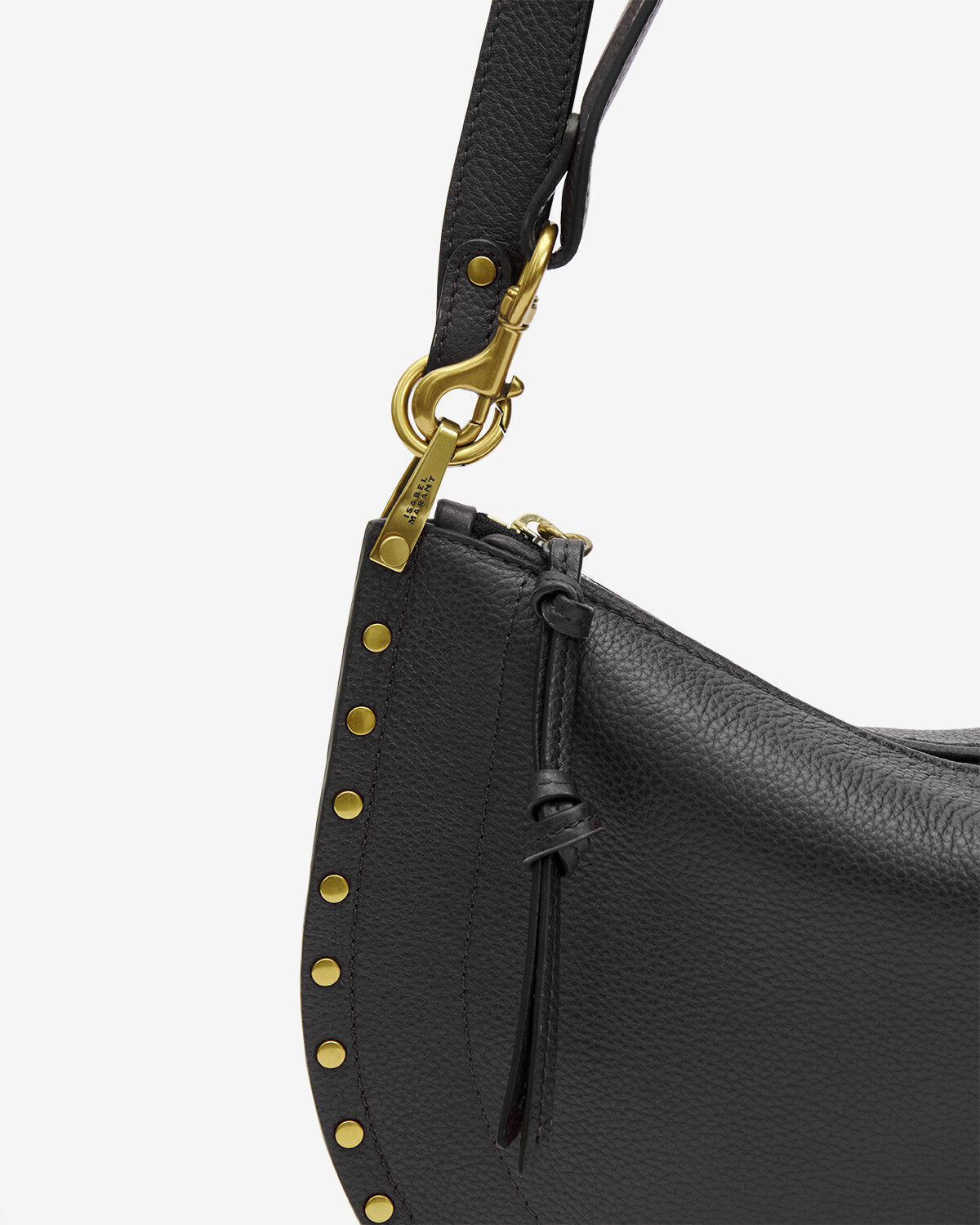 OSKAN SOFT ZIPPED SHOULDER BAG
