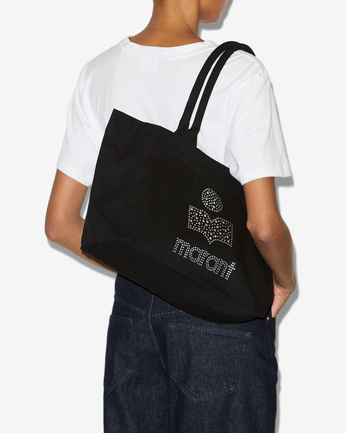 YENKY ZIPPED GLITTER BAG