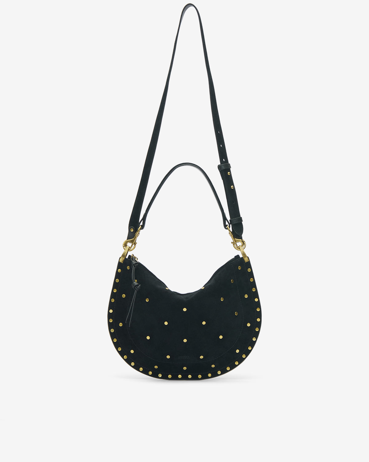 OSKAN SOFT ZIPPED BAG WITH STUDS