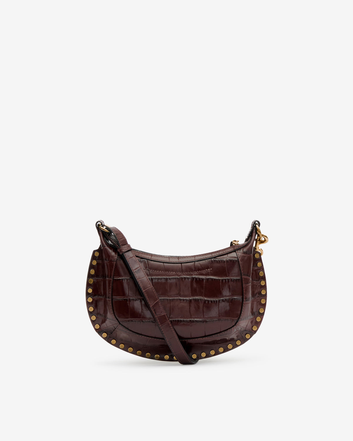 OSKAN MOON LEATHER CROCO BAG