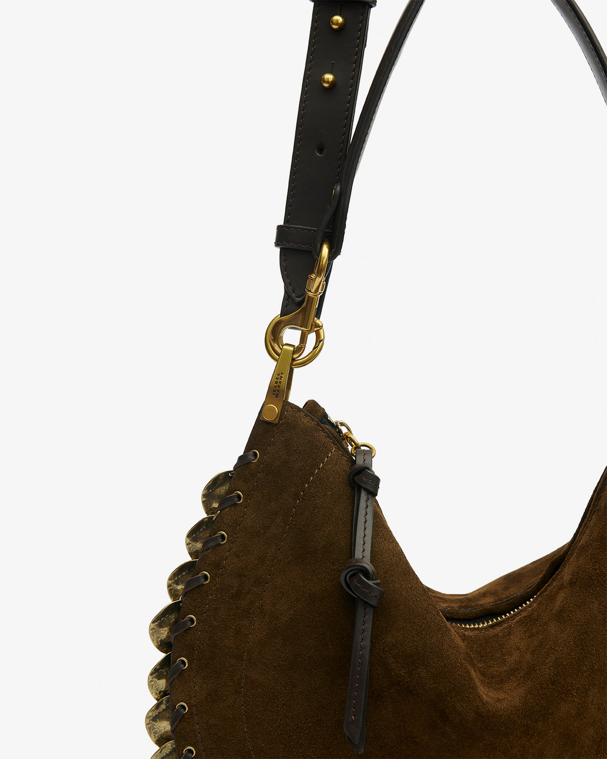 OSKAN SOFT ZIPPED BAG MEDALLIONS