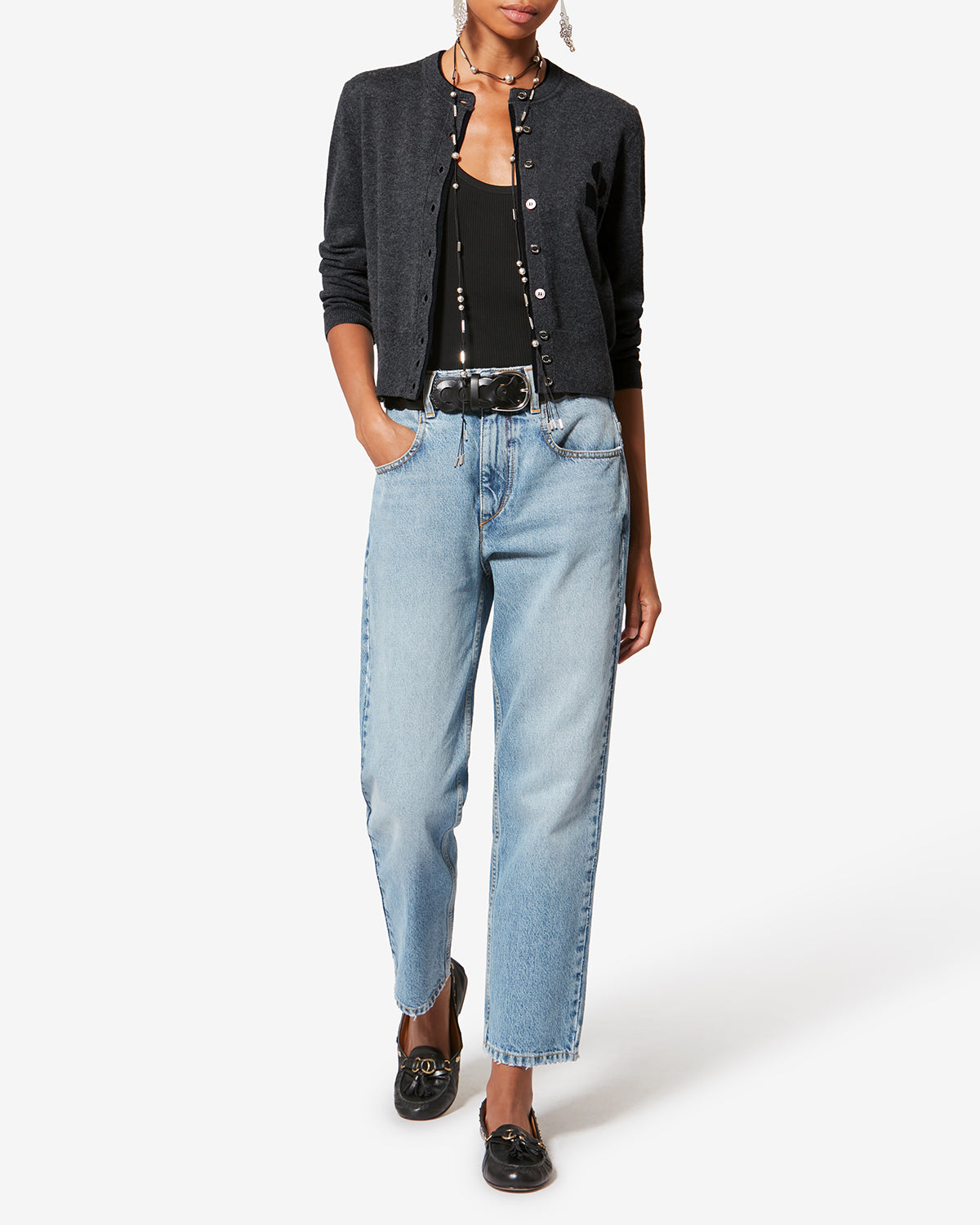 LONA LOGO CARDIGAN