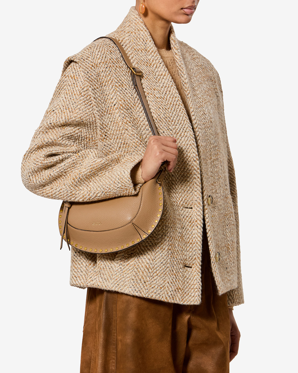 OSKAN MOON GRAINED BAG