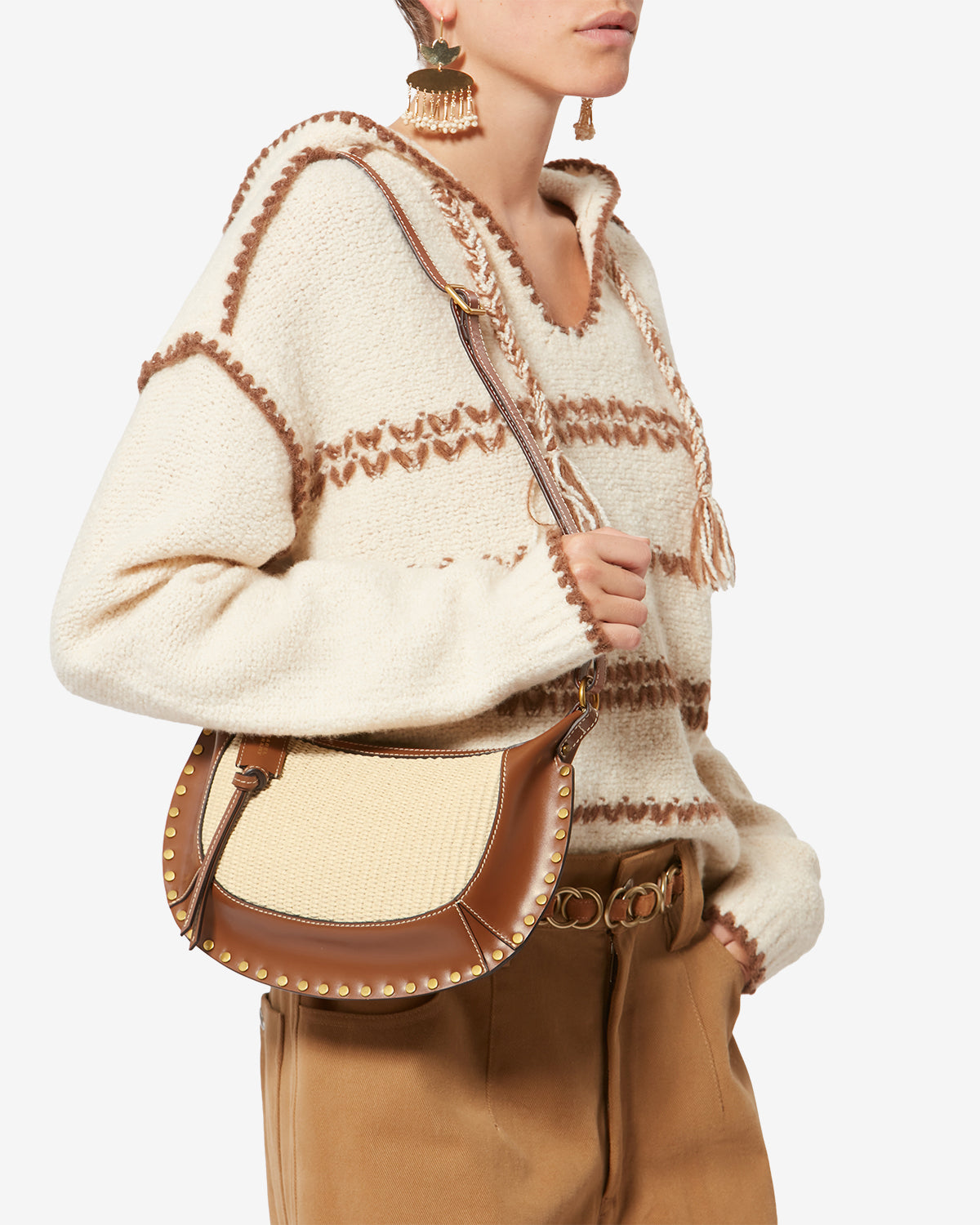 OSKAN MOON SHOULDER BAG