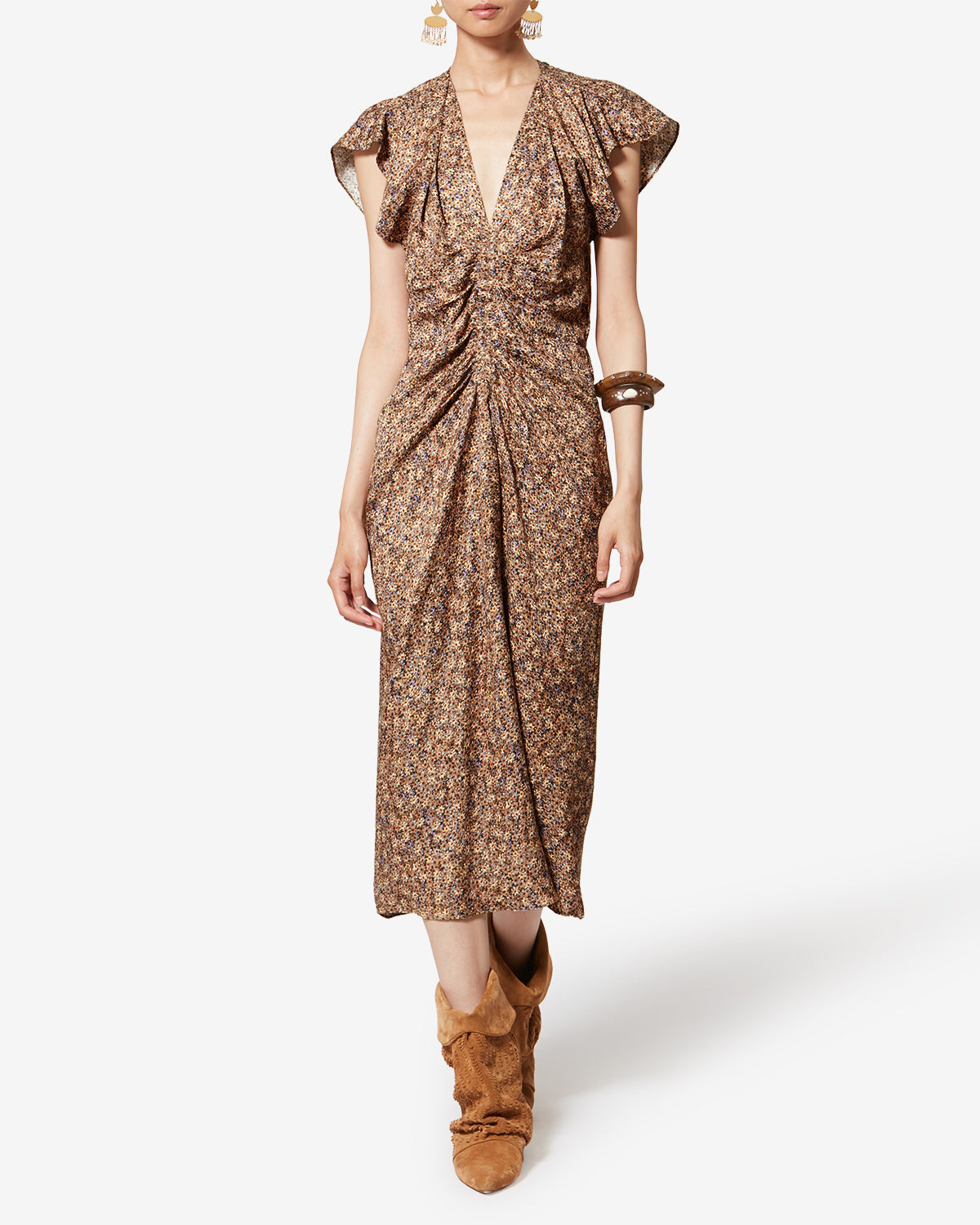 LYNDSAY SILK DRESS